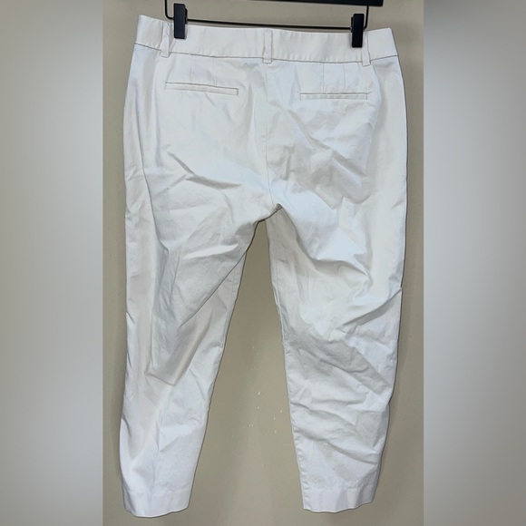 J. Crew Cropped Stretch Size 8 - Picture 2 of 3